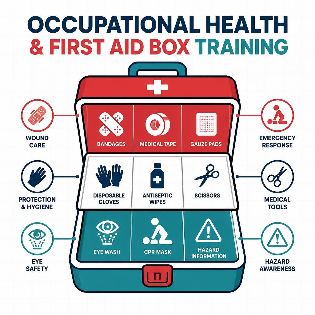 Occupational Health and First Aid Box Training