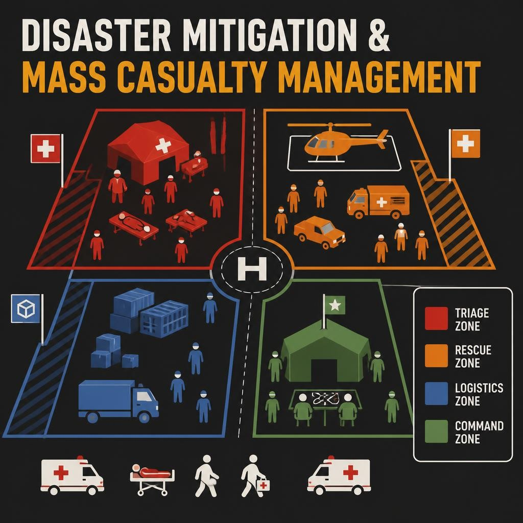 Disaster Mitigation and Managing Mass Casualties