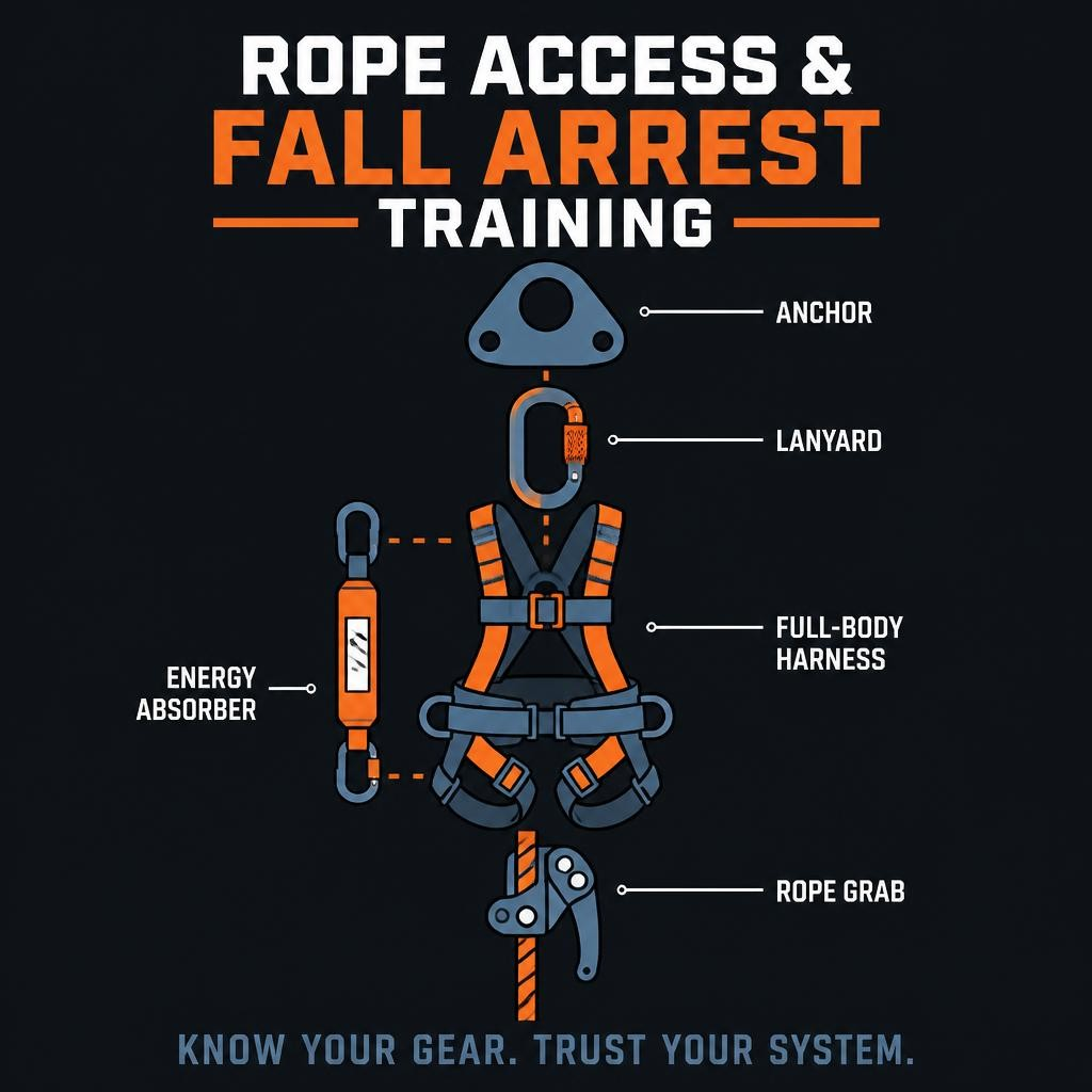 Rope Access and Fall Arrest System Training